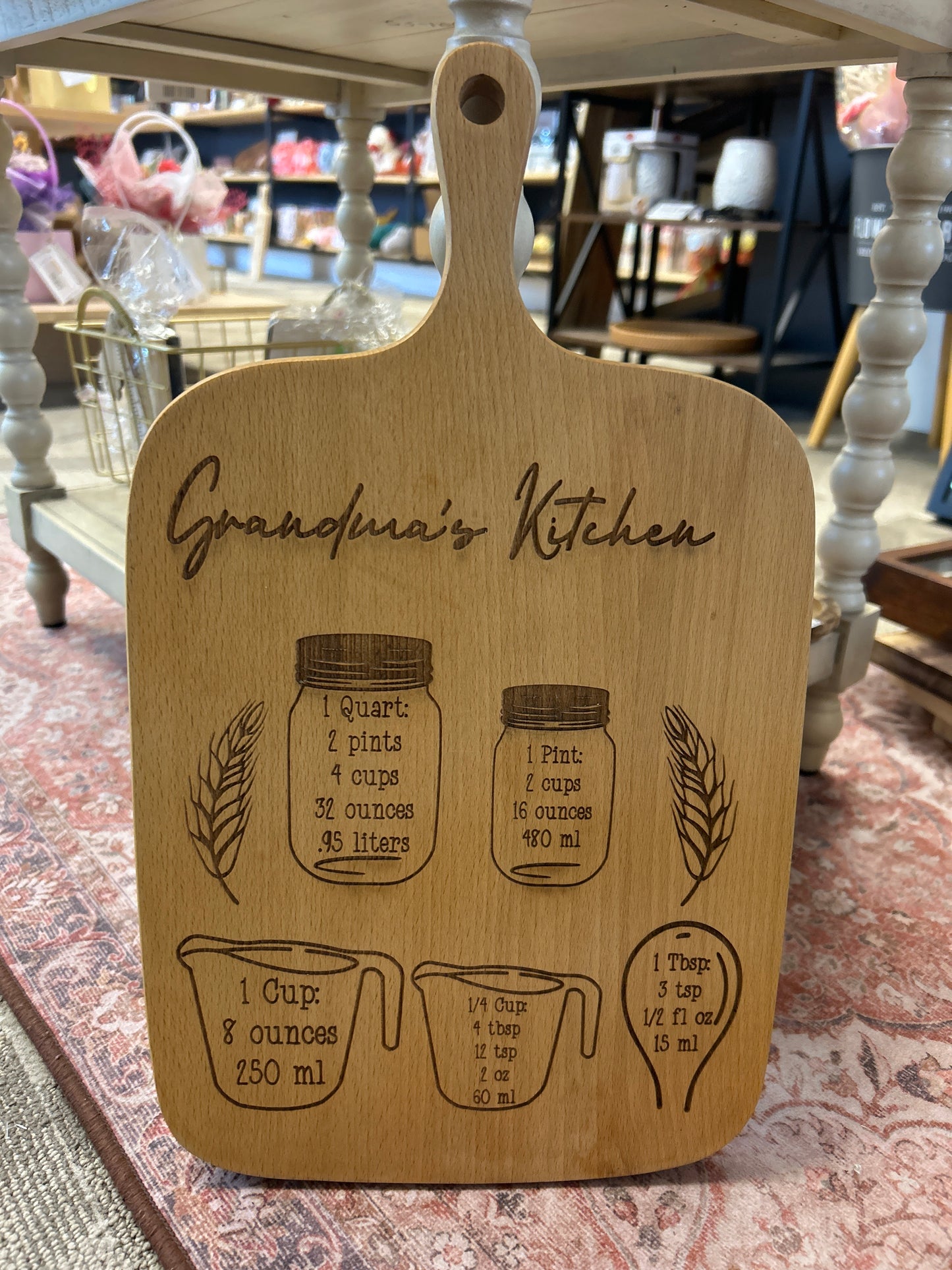 Grandma’s Kitchen Board