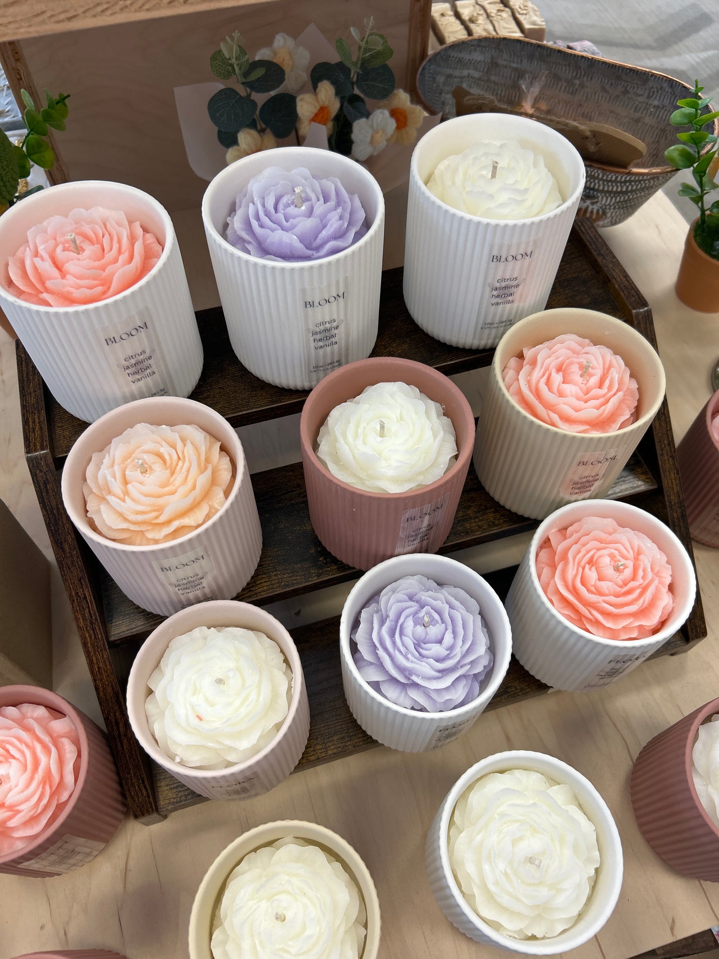 10oz Flower ceramic