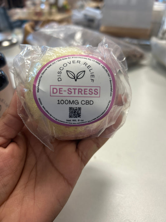 De stress bath bombs