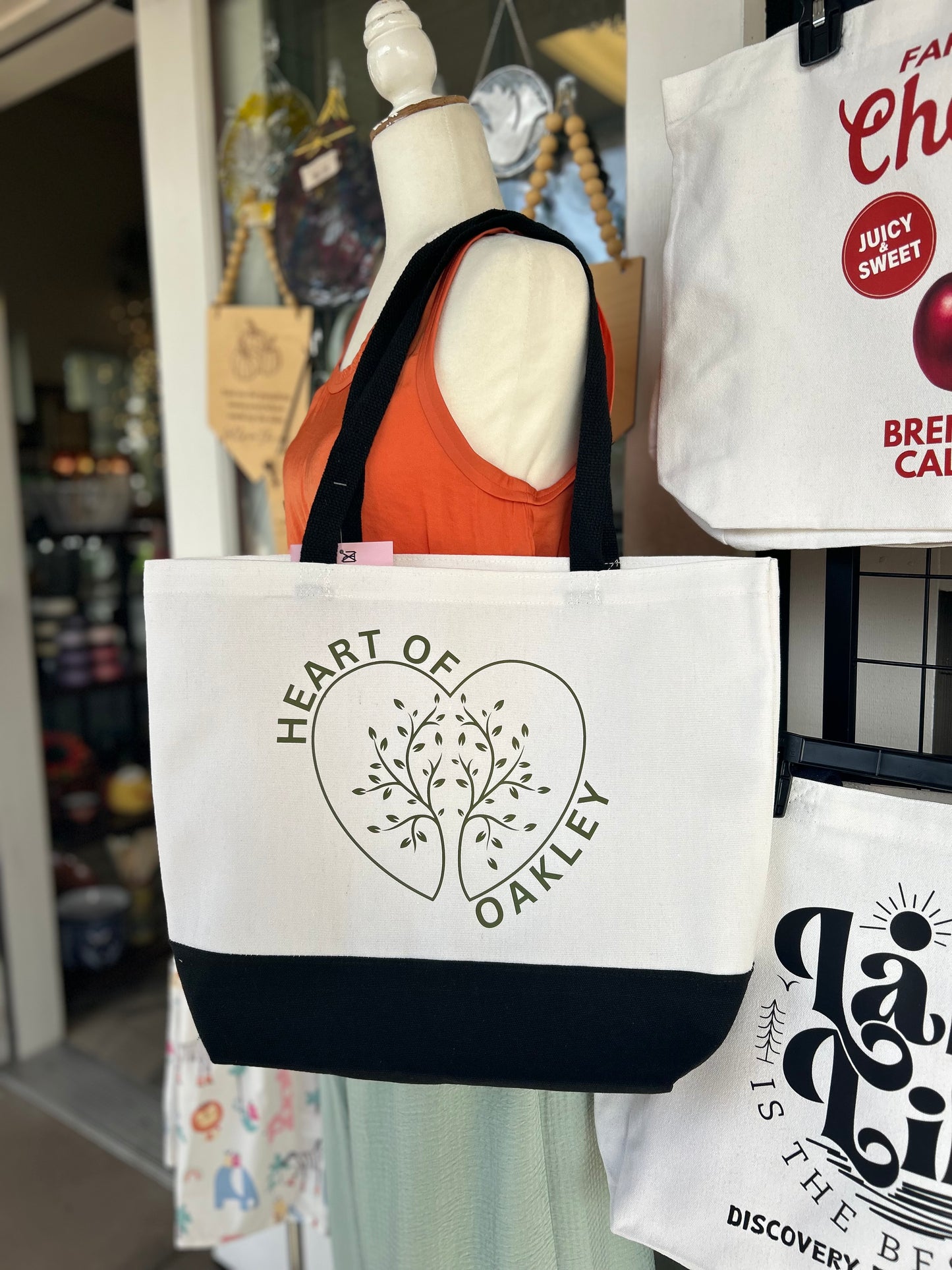 Local tote bags