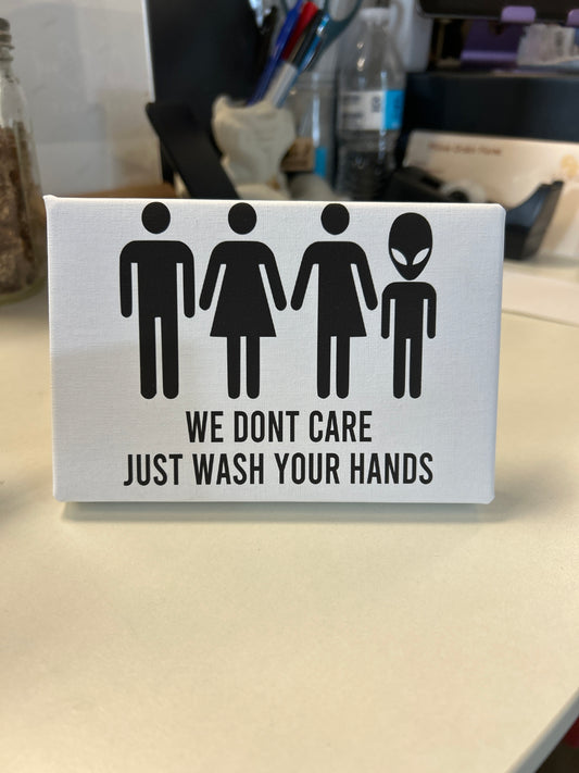 Mini bathroom Canvass