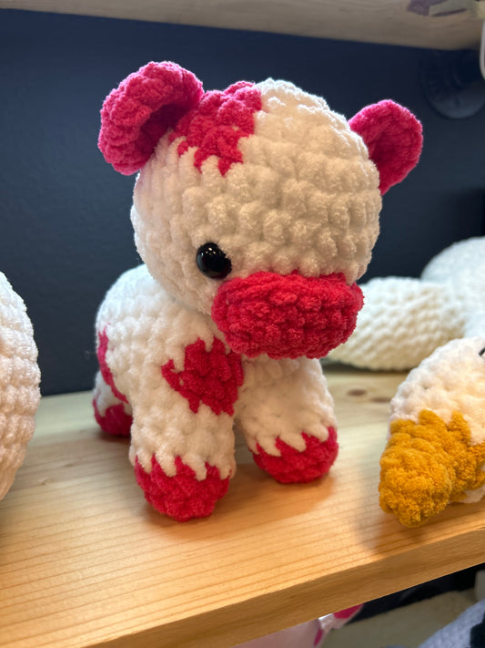 Crochet cows