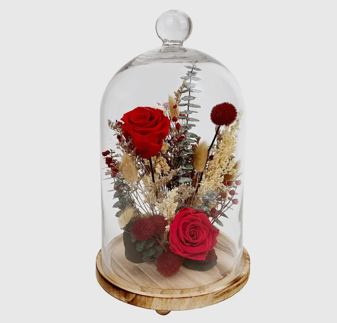 Red Roses Cloche SML