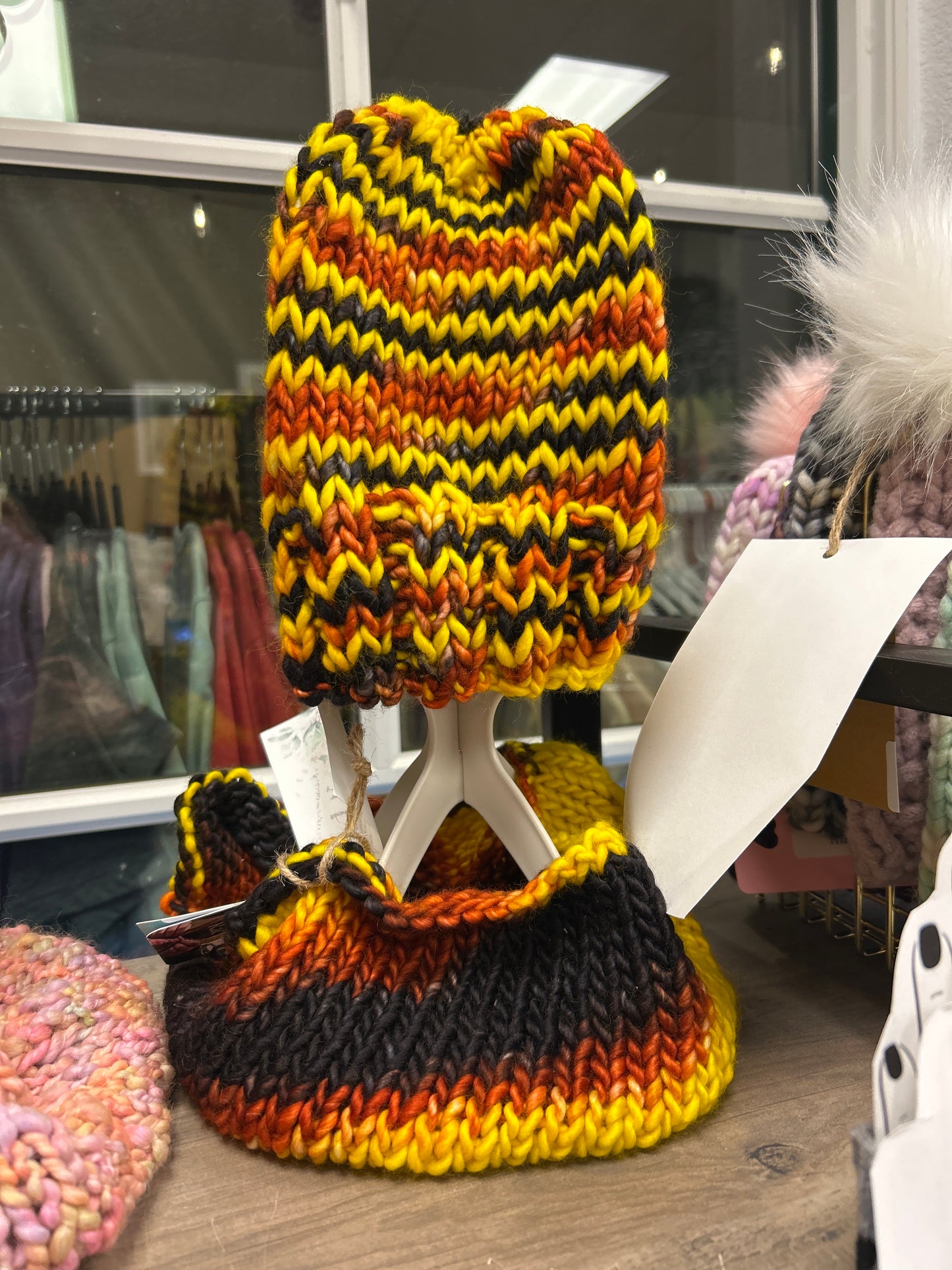 Hat and cowl set