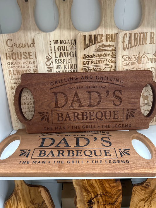 Dad’s Bbq board