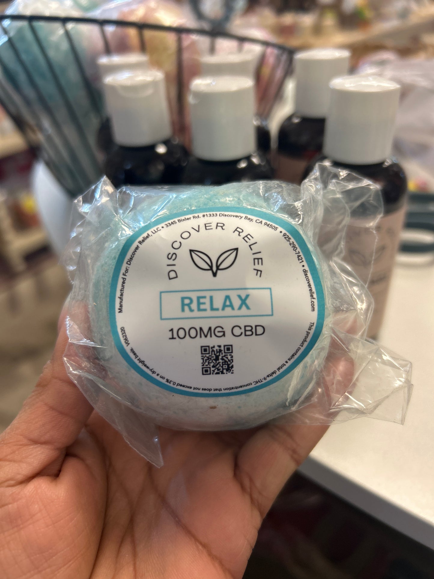 Relax bath bombs