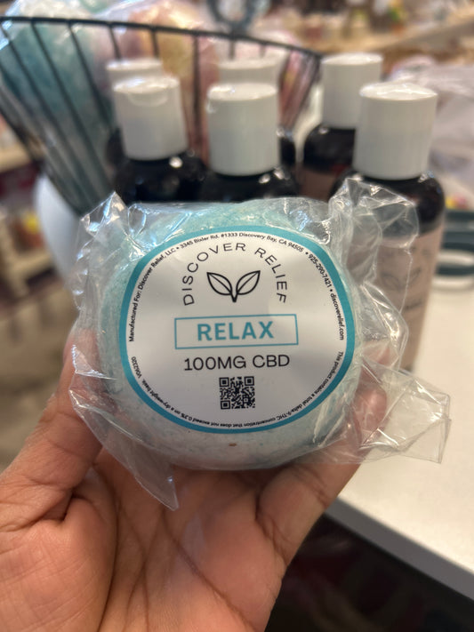 Relax bath bombs